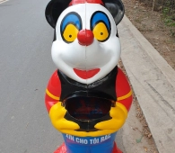 Thùng Rác Chuột Mickey
