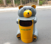 Thùng Rác Hình Chuột Túi