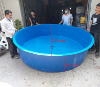 Bể Cá Composite Tròn 2500 x 600