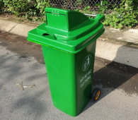 Thùng Rác 120L Composite - Nắp Hở