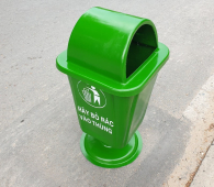 Thùng Rác 55L Chân Nhựa