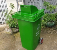 Thùng Rác 240L Composite - Nắp Hở