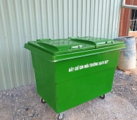 Xe Gom Rác 1000L 4 Bánh