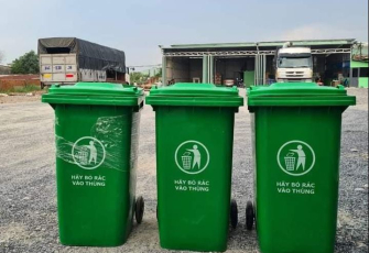 THÙNG RÁC NHỰA 120L - GIẢI PHÁP MÔI TRƯỜNG XANH SẠCH ĐẸP