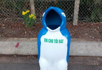 Thùng rác Chim Cánh Cụt - XIN CHO TÔI RÁC