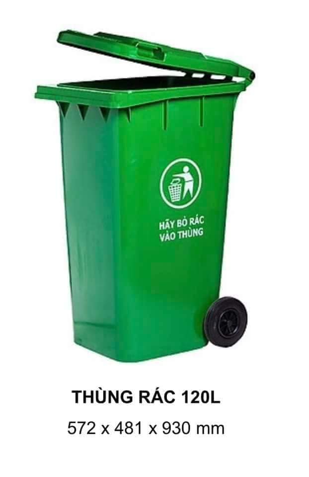 Thùng rác 120lit